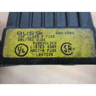 Bussmann R60060-3CR Fuse Block R600603CR (Pack of 2) - Used