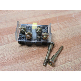 Allen Bradley 800T-XA4 Contact Block 800TXA4 wClip & Bolts - New No Box