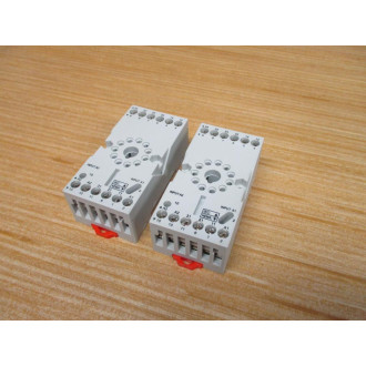 Schneider 70-750E11-1 Magnecraft Relay Socket 70750E111 (Pack of 2) - New No Box