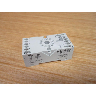 Schneider 70-750E11-1 Magnecraft Relay Socket 70750E111 (Pack of 2) - New No Box