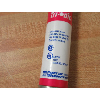 Gould Shawmut Ferraz Trionic TRS100R Fuse Cr. Ref 4YZN8 Smart - New No Box