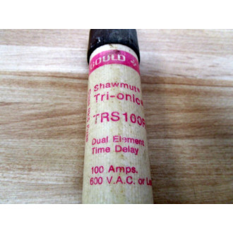 Gould Shawmut Ferraz Trionic TRS100R Fuse Cr. Ref 4YZN8 (Pack of 4) - Used