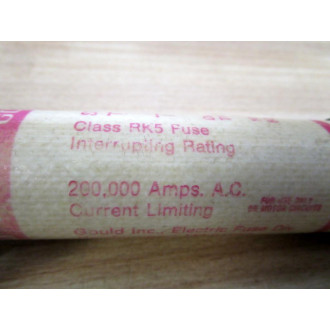 Gould Shawmut Ferraz Trionic TRS100R Fuse Cr. Ref 4YZN8 (Pack of 4) - Used