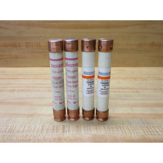 Gould Shawmut Ferraz Trionic TRS8R Fuse Cross Ref 4YZK8 (Pack of 4) - New No Box