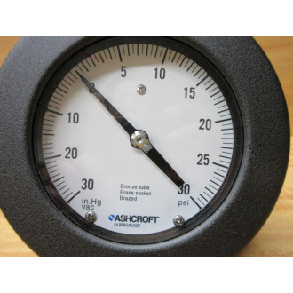 Ashcroft 45-1377-AS-02B-30IMV-30 Duragauge Pressure Gauge