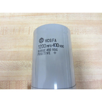 Hitachi HCGFA Capacitor 1200MFD 400 VDC With Mount - New No Box