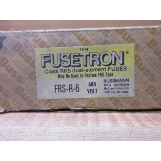 Buss FRS-R-6 Bussmann Fuse Cross Ref 6C214 (Pack of 8)