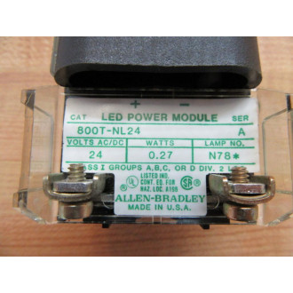 Allen Bradley 800H-QRL24A Pilot Light 800HQRL24A