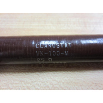 Clarostat VK-100-N Resistor 25 Ohms - New No Box