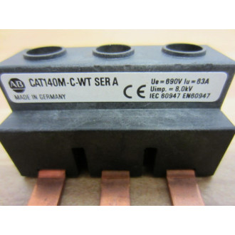 Allen Bradley 140M-C-WT 140MCWT Incoming Terminal Block Ser. A - New No Box
