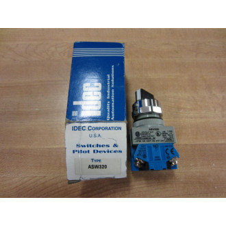 IDEC ASW320 Selector Switch 3 Pos 22mm 2NO