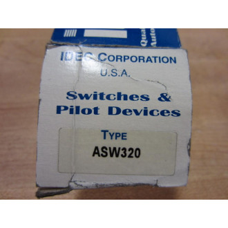 IDEC ASW320 Selector Switch 3 Pos 22mm 2NO