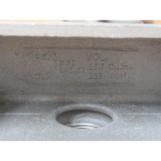 Crouse & Hinds T49 Conduit Body Type T Size 1 14" (Pack of 2)