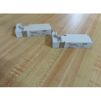 SMC VVQ2000-P-1-C8 Spacer Individual Supply VVQ2000P1C8 (Pack of 2) - New No Box