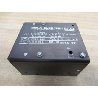 Sola Electric 83-05-230-2 Power Supply - Used