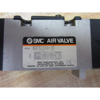 SMC NVFS2100-3F Solenoid Air Valve - Used