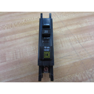 Square D QOU120 Circuit Breaker 20A 1 Pole 120240V 41853