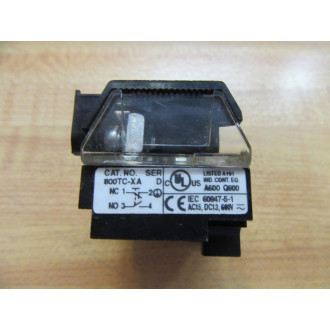 Allen Bradley 800TC-XA Contact Block wBolts - New No Box