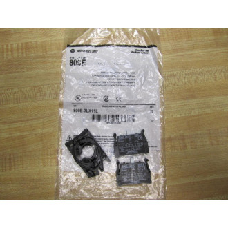 Allen Bradley 800E-3LX11L Contacts With Latch 800E3LX11L Series B