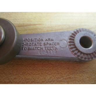 Honeywell 6PA118 Roller Lever Arm