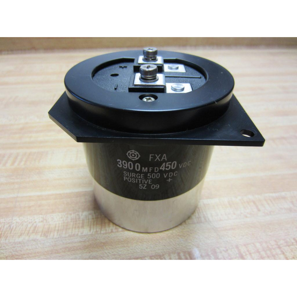 Hitachi FXA Capacitor FXA3900450 3900 MFD450VDC - Used