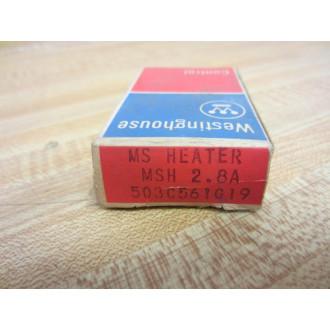 Westinghouse MSH 2.8A Cutler Hammer Heater 503C561G19