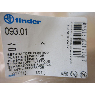 Finder 093.01 Separator Plate 09301 (Pack of 10)