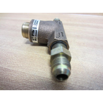 Parker 3250-0219 Valve 032500219 Schrader Bellows With 2 Fittings - Used