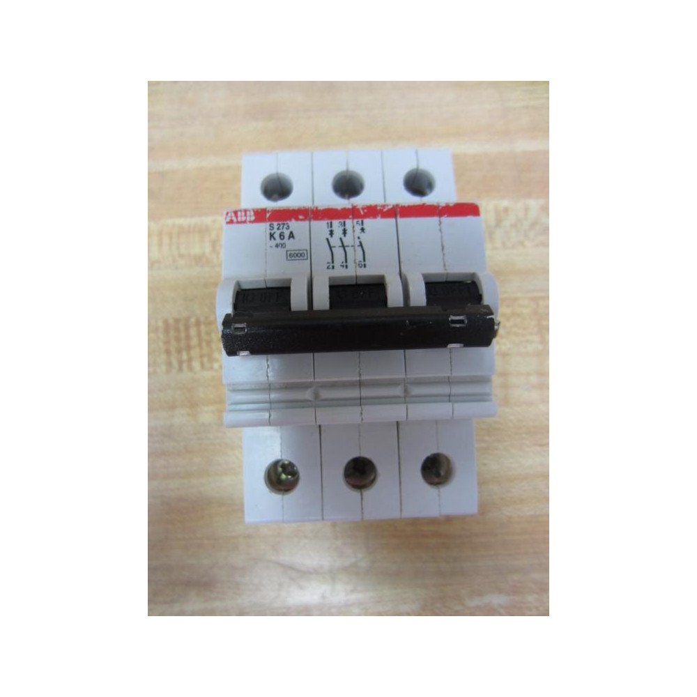 ABB S 273 K Circuit Breaker S273K 6A - Used