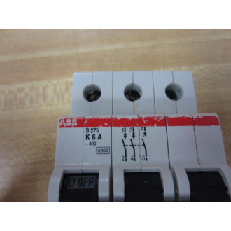 ABB S 273 K Circuit Breaker S273K 6A - Used