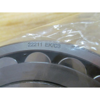 SKF 22211 EKC3 Spherical Roller Bearing 22211EKC3 - New No Box