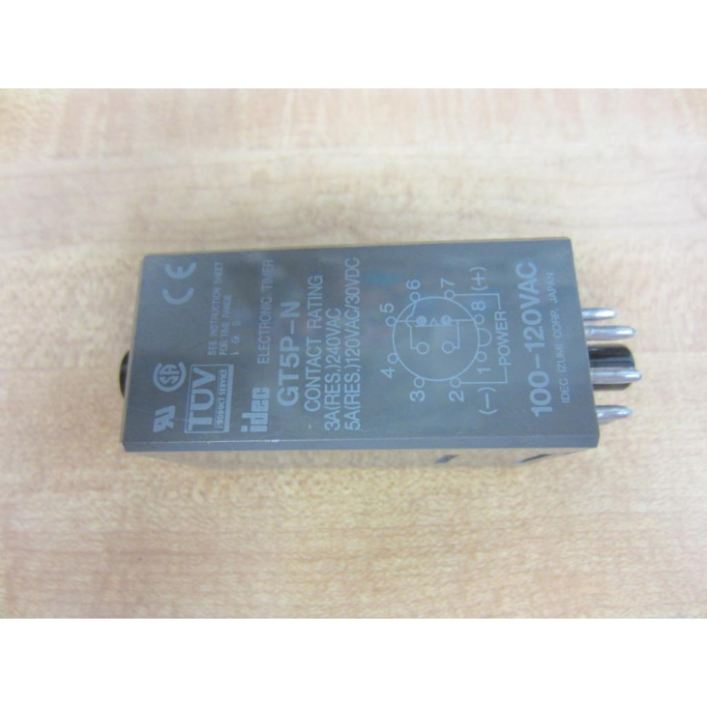 IDEC GT5P-N Timer GT5PN 0-10 Sec. - Used