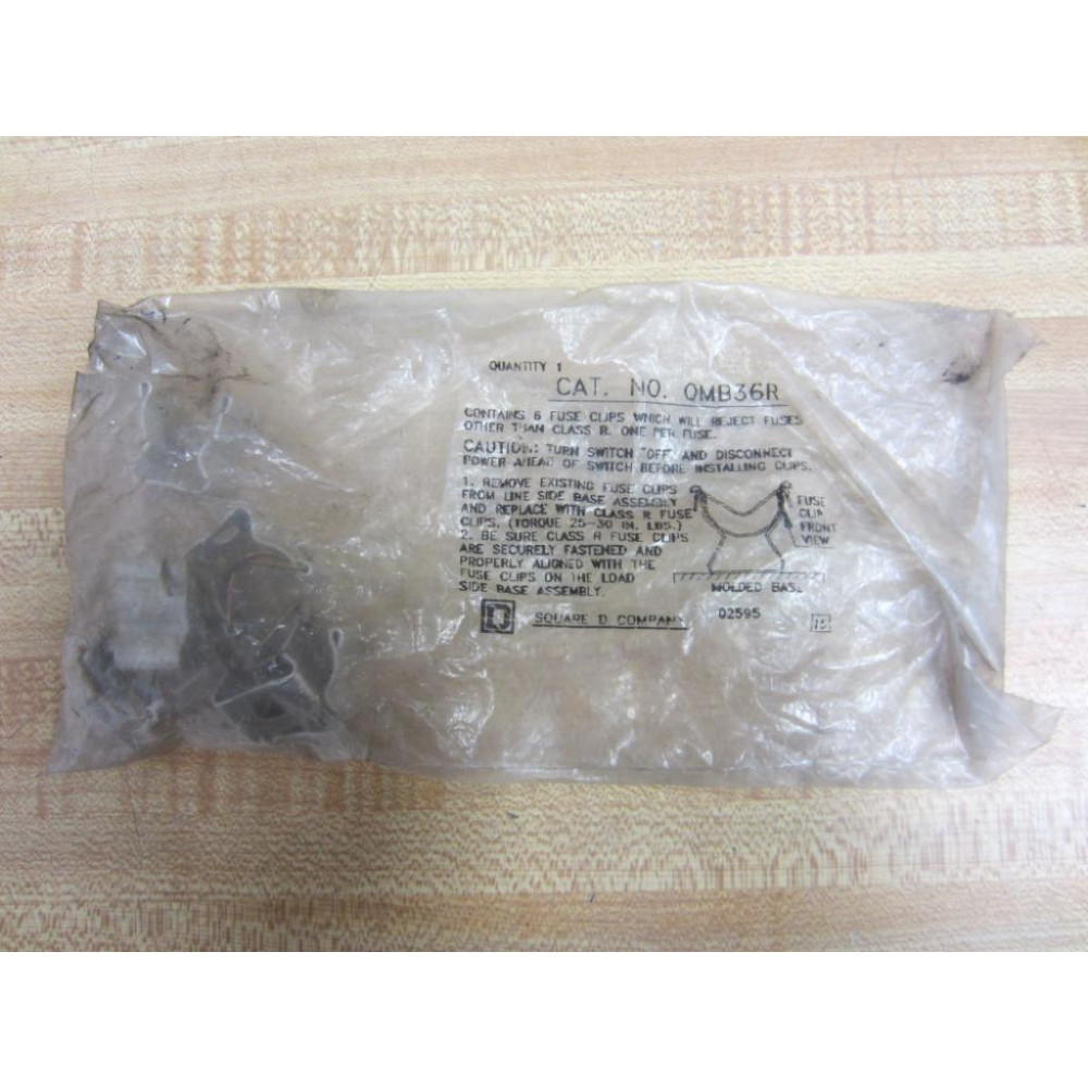 Square D QMB36R Fuse Clips (Pack of 6)