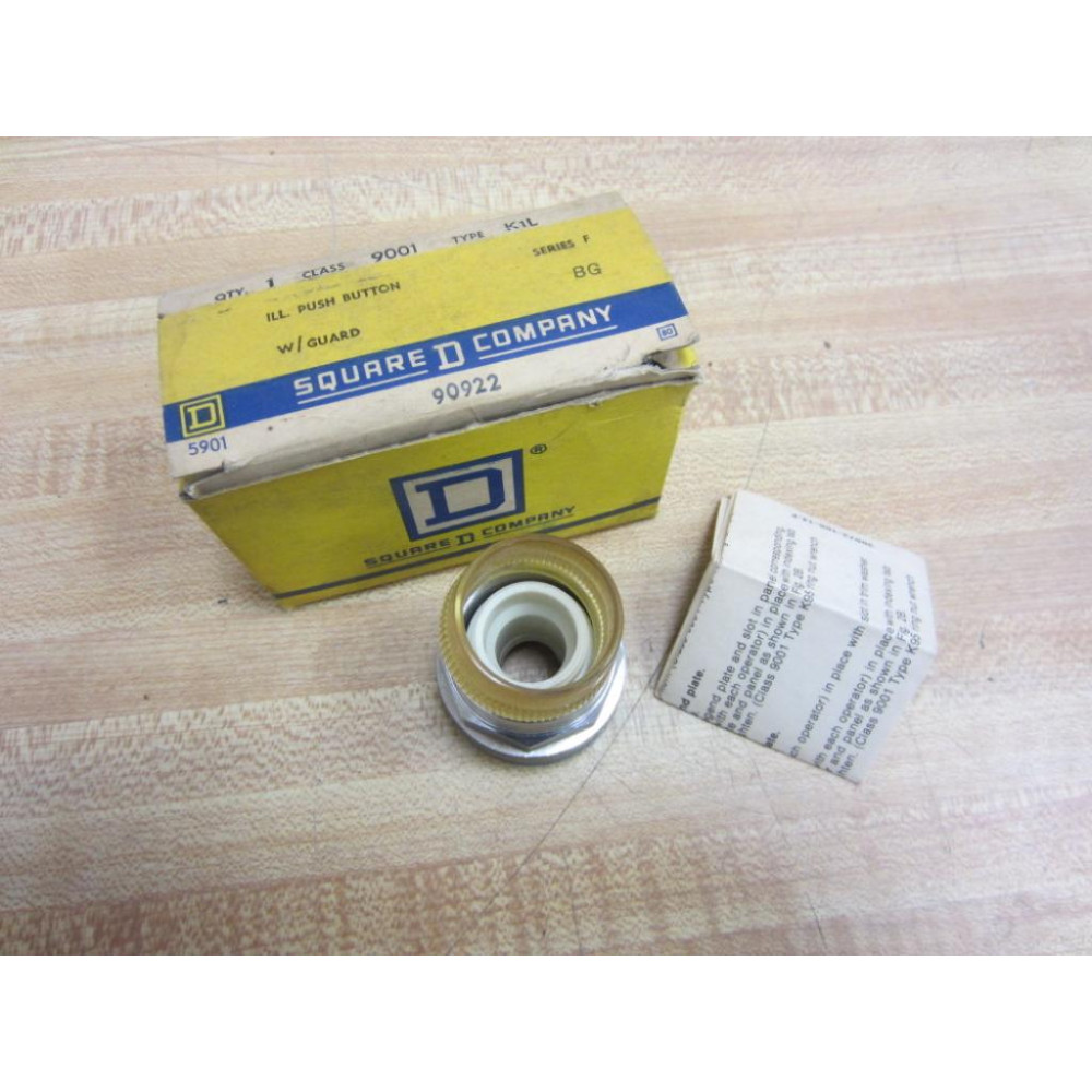 Square D 9001-K1L Push Button 9001K1L Series F