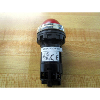 IDEC HW4P-2FQD-R-120 Pilot Light HW4P2FQDR120V Red - New No Box