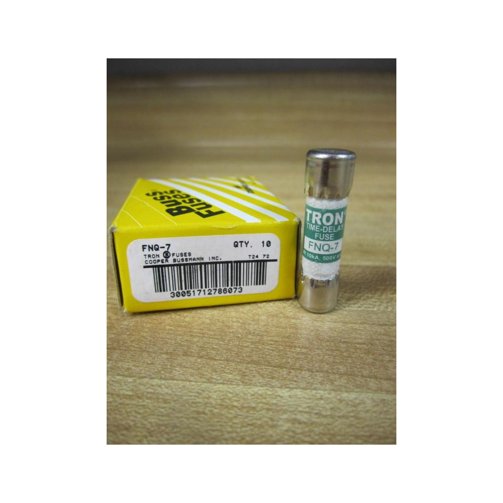 Buss FNQ-7 Bussmann Fuse Cross Ref 4XC57 (Pack of 10)