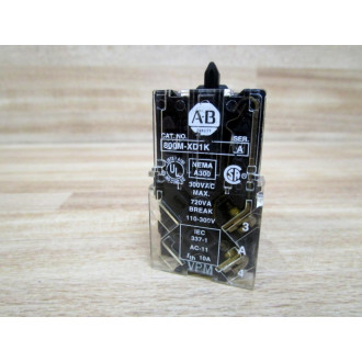 Allen Bradley 800M-XD1K Contact Block 800MXD1K Series A - New No Box