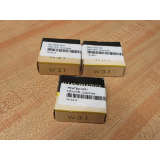 Allen Bradley W31 Overload Relay Heater Element (Pack of 3)