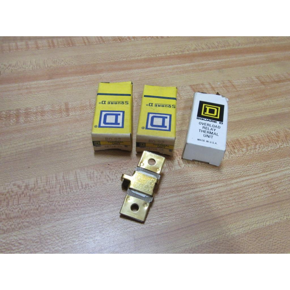 Square D B0.92 Overload Relay Heater Element  B092 (Pack of 3)