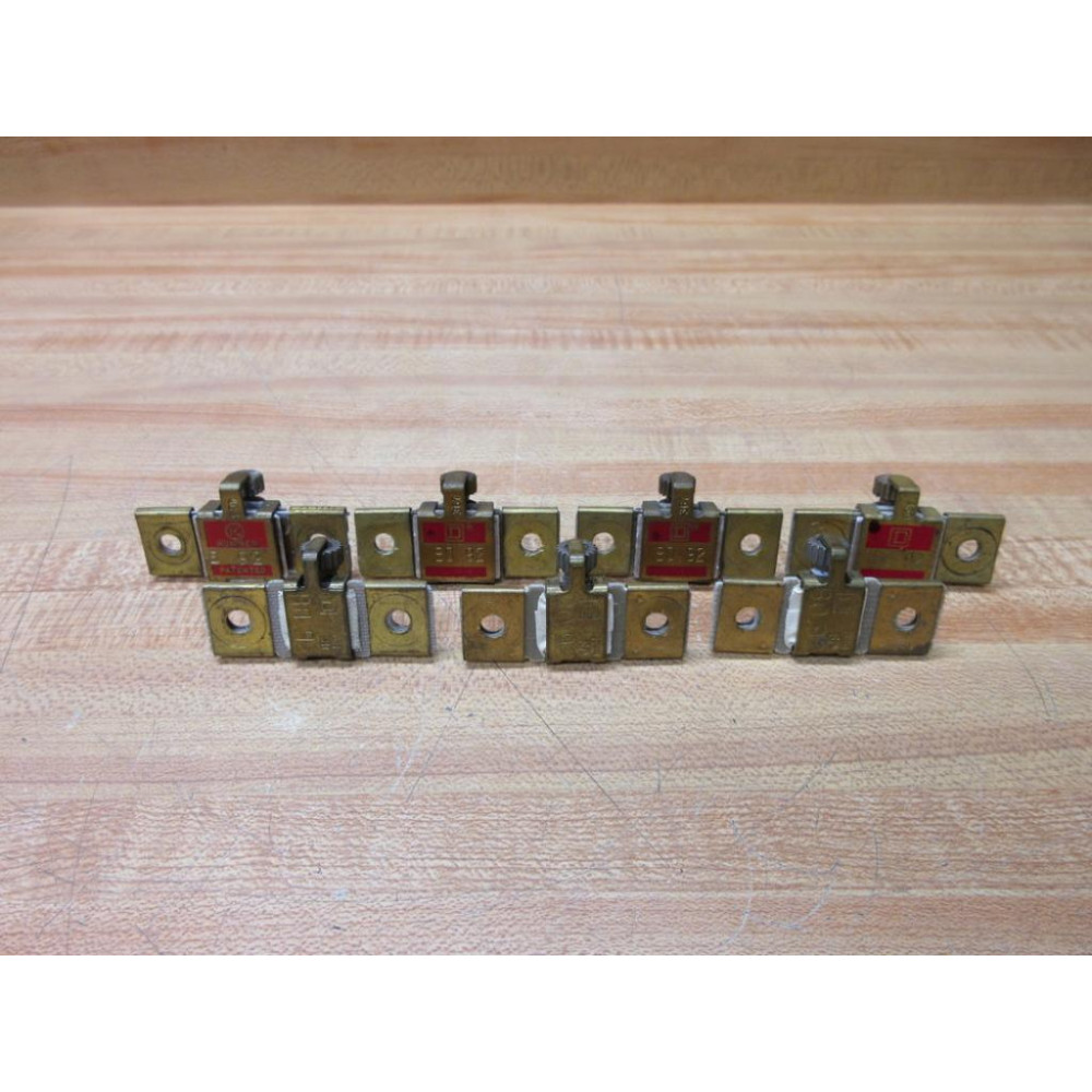 Square D B0.92 Overload Relay Heater Element  B092 (Pack of 7) - Used