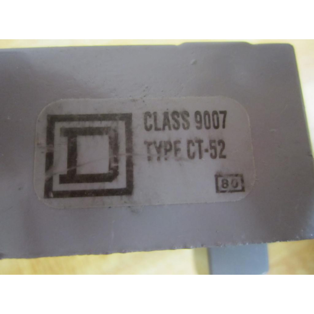 Square D 9007-CT-52 Limit Switch Receptacle 9007CT52 - Used