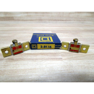 Square D B 1.16 Overload Relay Heater Element B116 (Pack of 2)