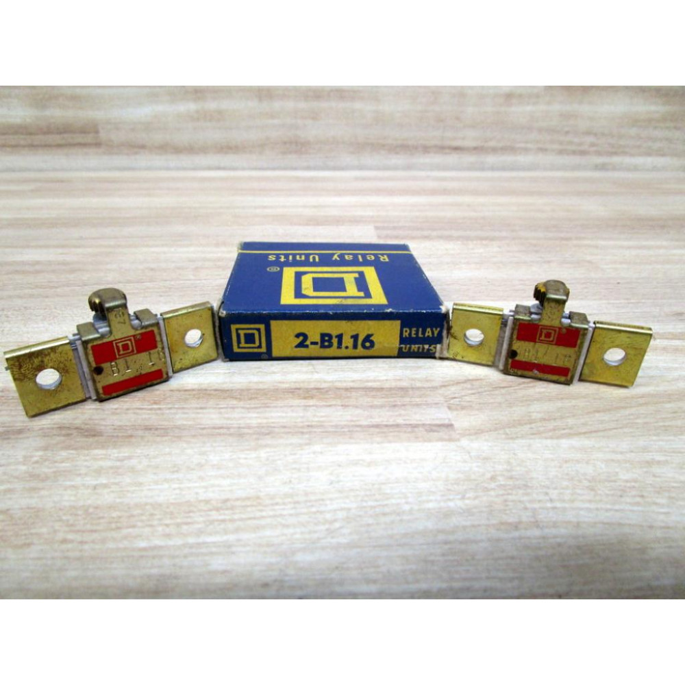 Square D B 1.16 Overload Relay Heater Element B116 (Pack of 2)