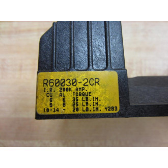 Bussmann R60030-2CR Cooper Buss Fuse Block R600302CR (Pack of 2) - Used