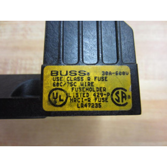 Bussmann R60030-2CR Cooper Buss Fuse Block R600302CR (Pack of 2) - Used