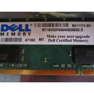 Dell MT16VDDF6464HG265G2.D Memory Module 512MB