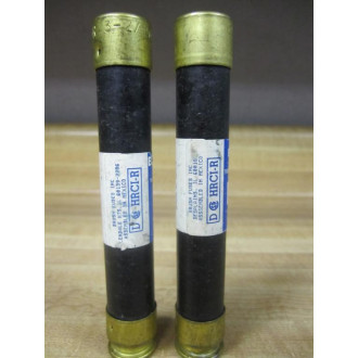 Brush Fuses ECSR 3-210 Fuse ECSR3210 Tested (Pack of 2) - New No Box