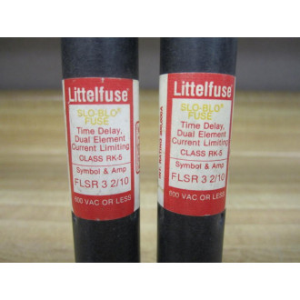 Littelfuse FLSR-3-210 Fuse FLSR3210 Tested (Pack of 2) - New No Box