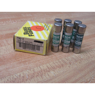 Buss FNQ-4 Bussmann Fuse Cross Ref 4XC54 (Pack of 6)