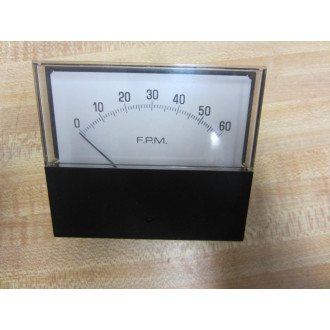 Yokogawa YE255 Panel Meter YE255 0-60 FPM